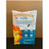 Image 1 : 6 Packs Whoopsie Wipes - 100% Pure Cotton Dry Wipes
