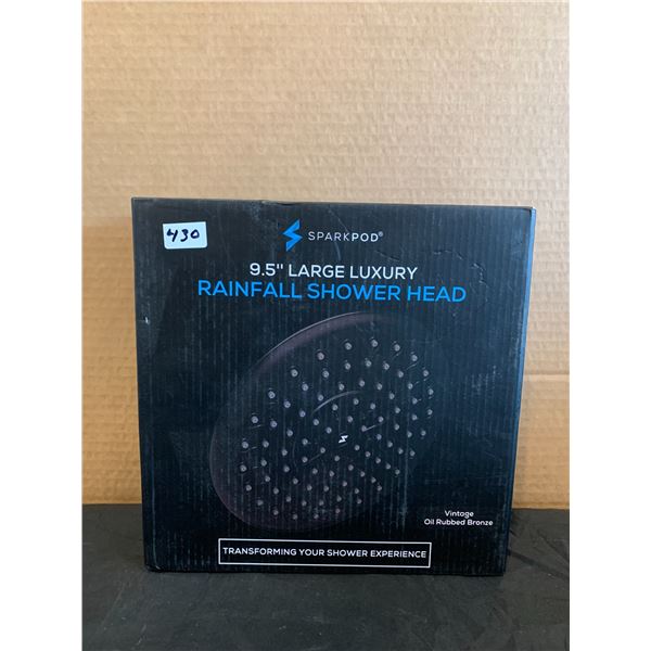 9.5" Large Luxury Rainfall Shower Head