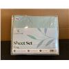 Image 1 : Lux Club King Size Sheet Set 6 Piece Teal Color