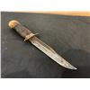 Image 3 : Vintage WWII Period Fixed Blade Hunting Knife - Sheffield England
