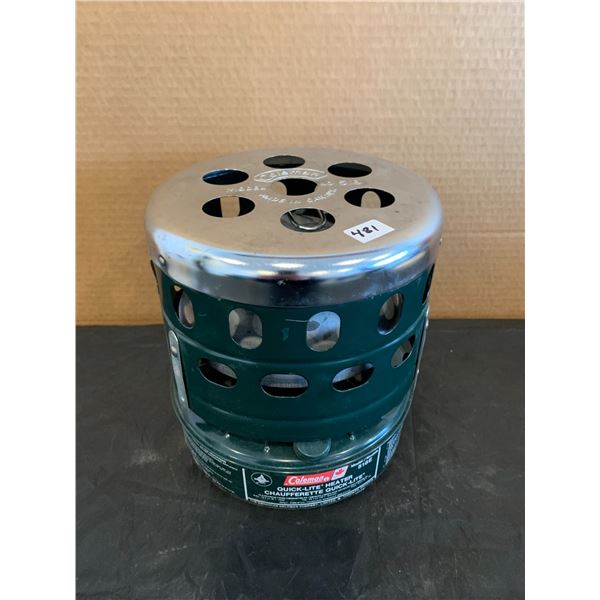 Coleman Model No 518 Quick-Lite Catalytic Heater