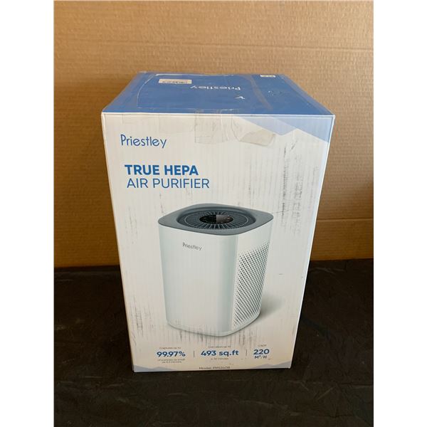 Priestley True Hepa Air Purifier Model Pm1240b 3 Stage