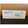Image 1 : LED Projection Alarm Clock Model HM472A