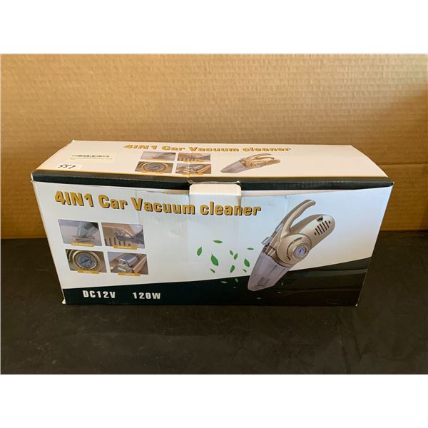 4 in 1 Multifunction Car Vacuum Cleaner