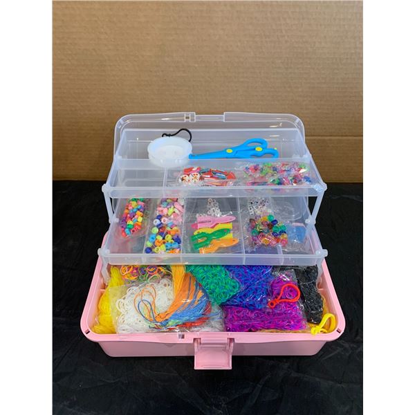 18000+ Rubber Band Bracelet Kit With 3 Tier Craft Storage Box