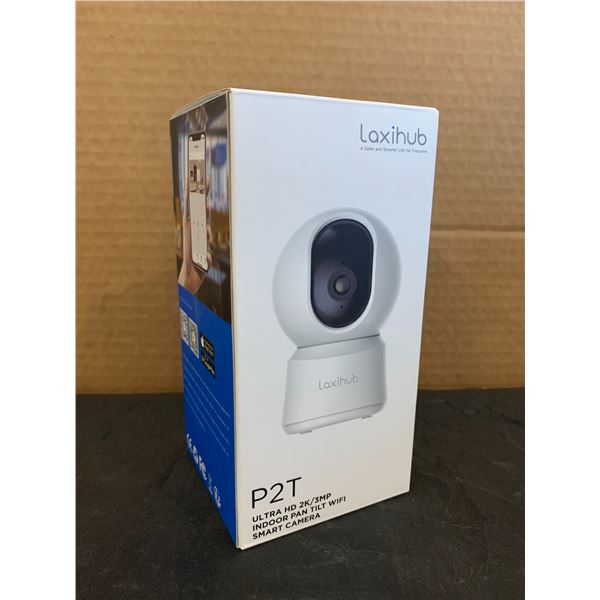 Laxihub P2T Ultra 2K/3MP Indoor Pan Tilt Wifi Smart Camera