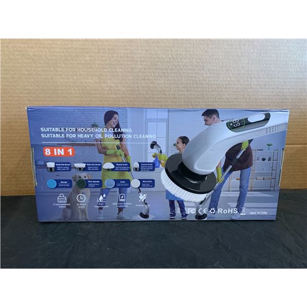8 in 1 Spin Scrubber Brush - Wireless