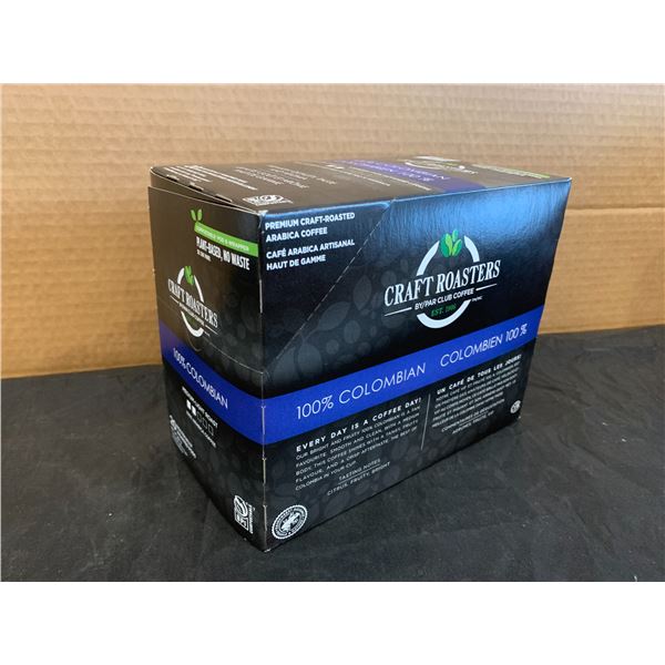 Craft Roasters 100% Columbian Medium-Light Roast K-Cup