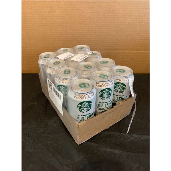 Pack of 12 Starbucks Double Shot White Chocolate 444mL