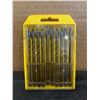 Image 1 : HARFINGTON 10pcs Titanium Coated Masonry Drill Bit Set