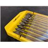 Image 2 : HARFINGTON 10pcs Titanium Coated Masonry Drill Bit Set