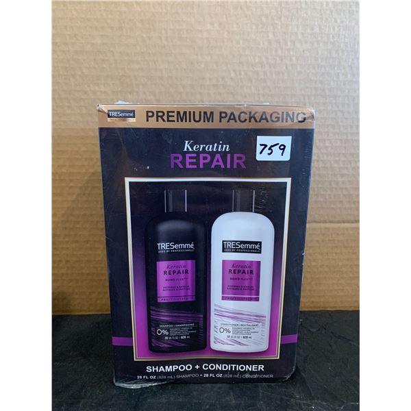TRESemme Keratin Repair Shampoo + Conditioner