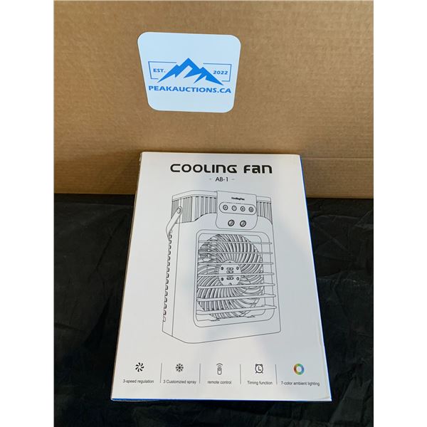 Cooling Fan 3 Speed Timer 1200ml Water Tank 8- inch Blades