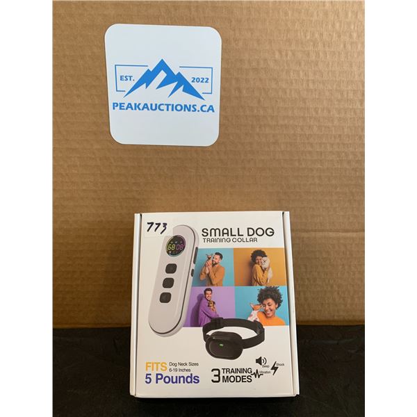 Small Dog Training Collar Neck Size 6-19 Inches 3 Training Modes