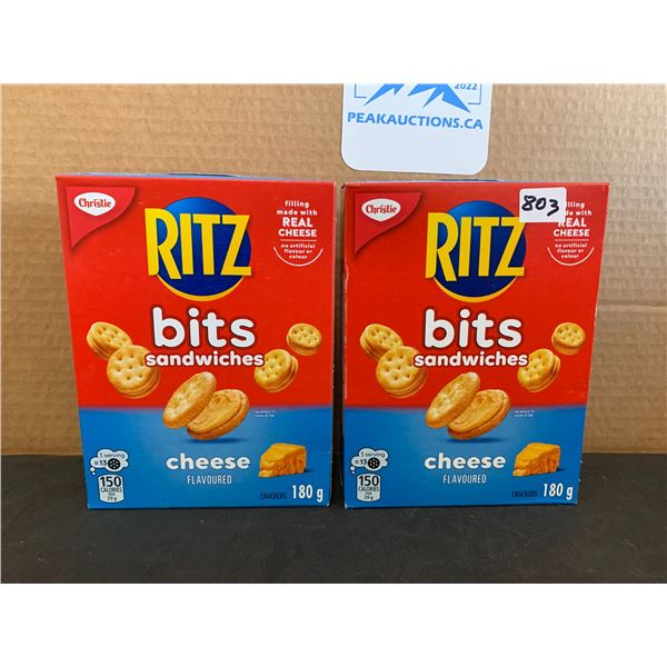 Ritz Bits Sandwiches Cheese Flavoured 180g 2 Pack