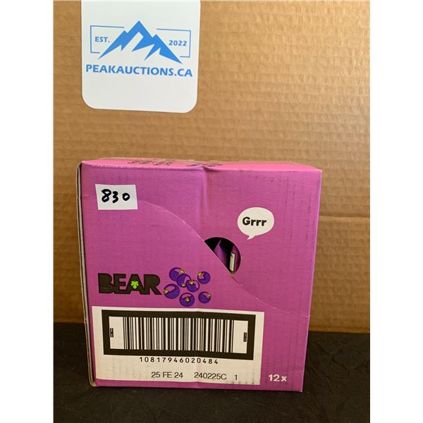 Bear Fruit Rolls Blackcurrant Flavour