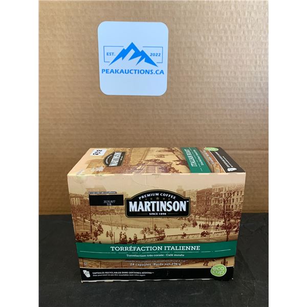 Premium Martinson Italian Roast Exra Bold Keruig Compatable 24