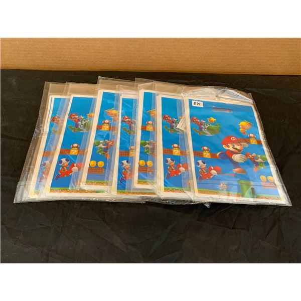 Birthday Gift Bags Mario 25 Per Pack 7 Packs