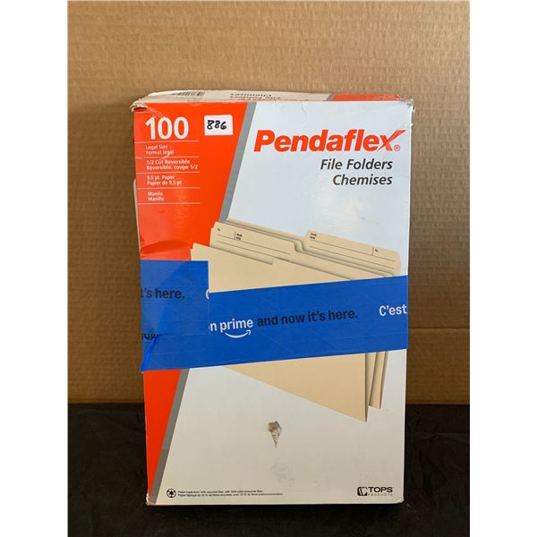 Pendaflex File Holders Legal Size 100 pack