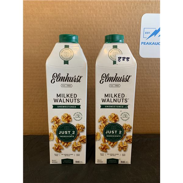 Elmhurst Milked Walnuts Unsweetened 946ml Non GMO
