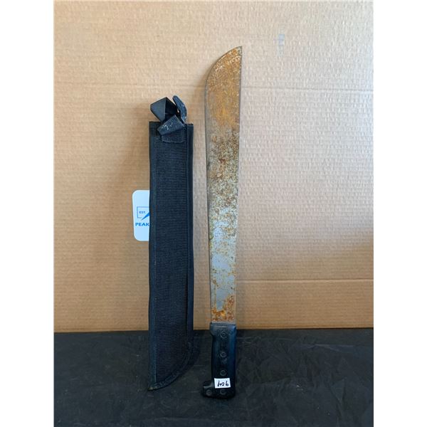 Steel Machete With Sheathe