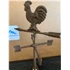 Image 3 : Cast Iron Weathervane Rooster (Replica weathervane, not functional)