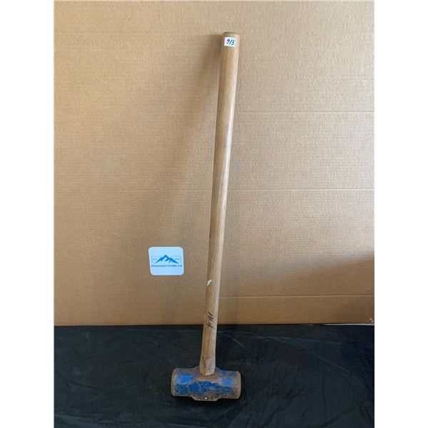 Large Wooden Sledge Hammer