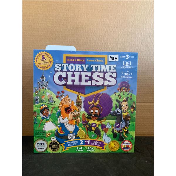 Story Time Chess - Storybook Chees Set 2 in 1