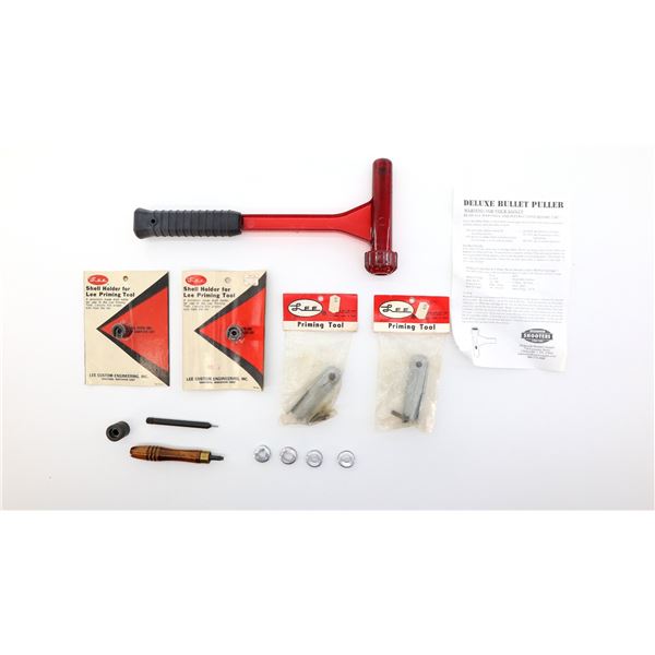 ASSORTED RELOADING ACCESSORIES LOT