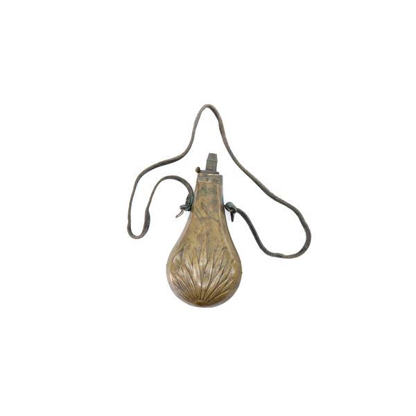 VINTAGE POWDER FLASK