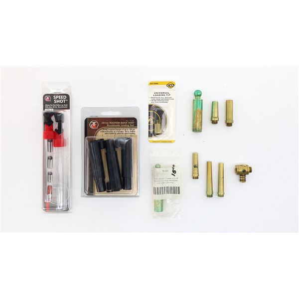 ASSORTED BLACK POWER ACCESSORIES LOT