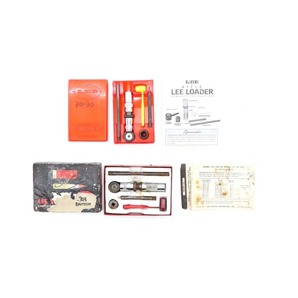 ASSORTED LEE LOADER KIT LOT