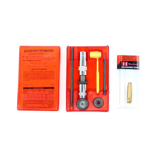 ASSORTED RELOADING ACCESSORIES LOT