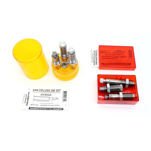LEE ASSORTED RELOADING DIE LOT