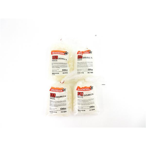 WINCHESTER 20 GAUGE AA WADS LOT