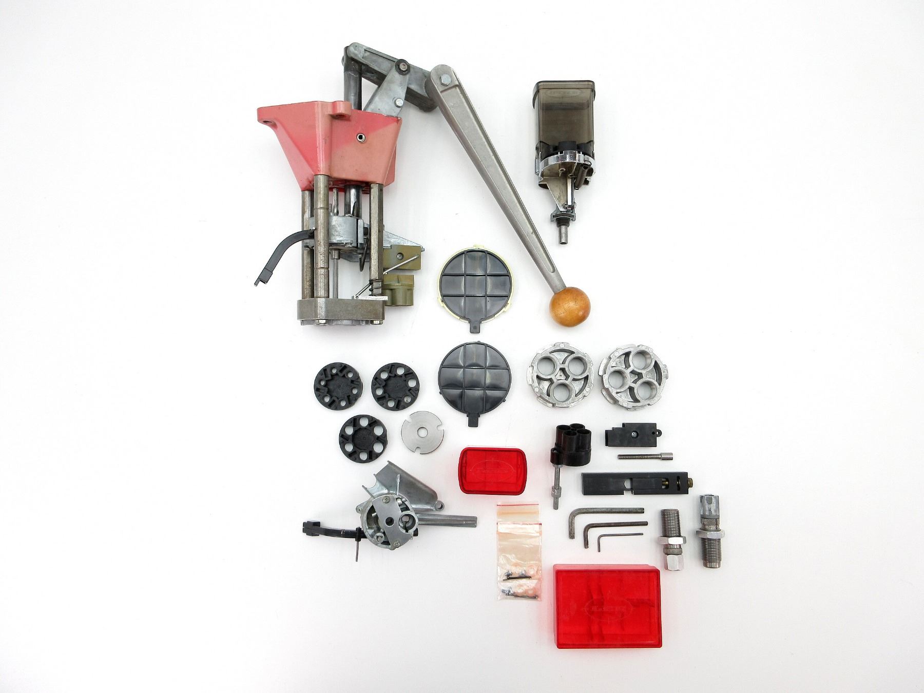 LEE PROGRESSIVE 1000 RELOADING PRESS AND ACCESSORIES LOT