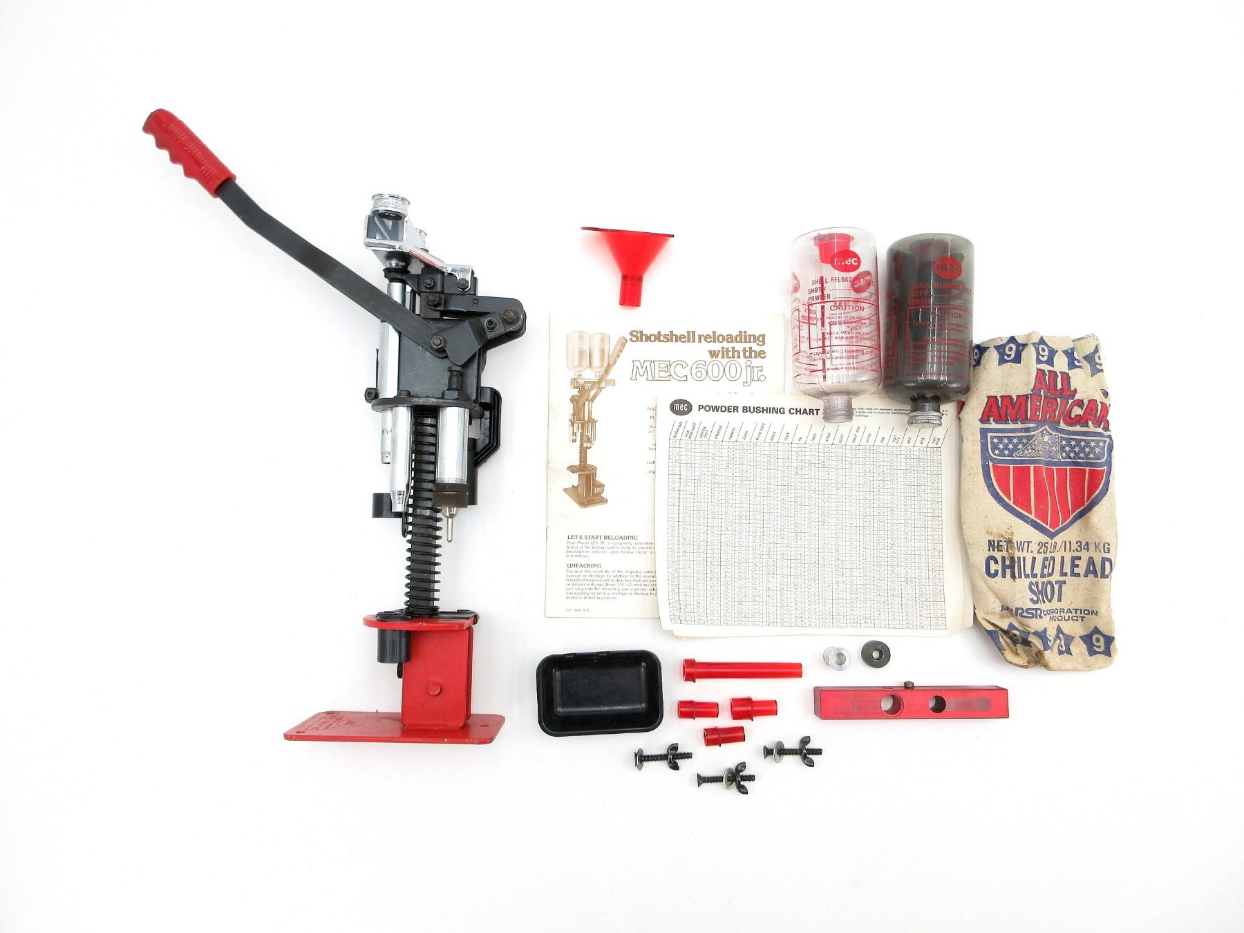 Shell Loading Press MEC 600 JR. 12 GAUGE SHOT SHELL RELOADING PRESS LOT - Switzer's Auction ...