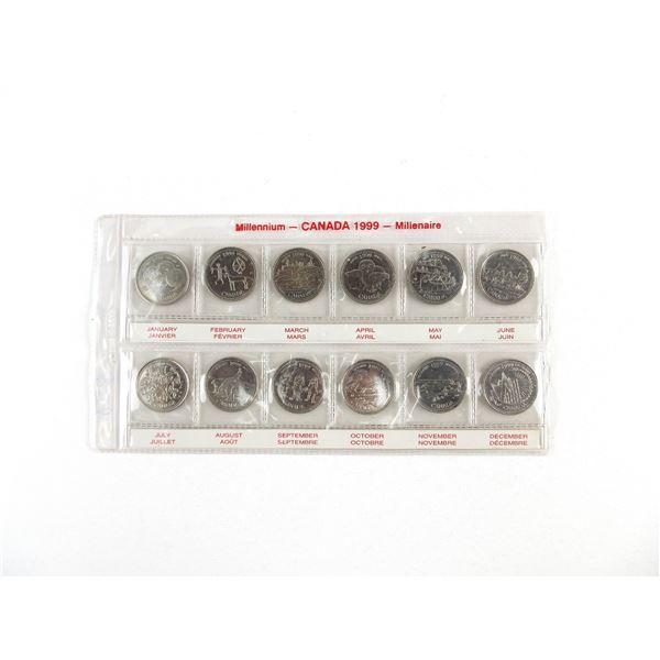 CANADIAN MILLENNIUM 1999 COIN SET