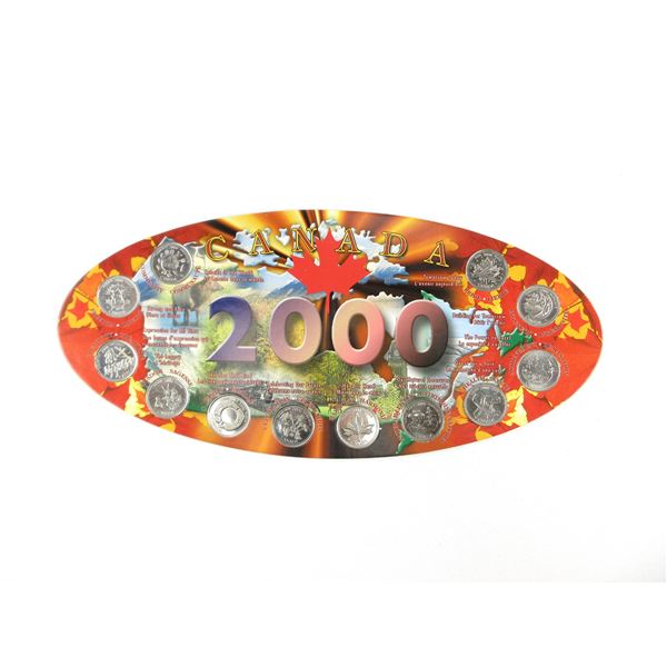 CANADIAN YEAR 2000 COIN SET