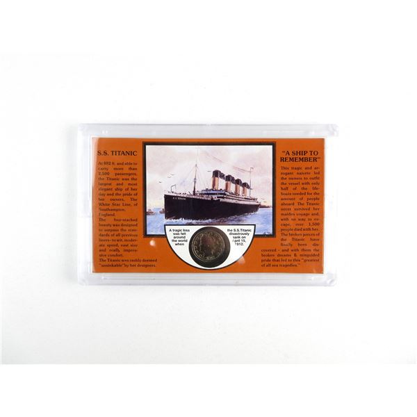 COLLECTIBLE U.S. TITANIC NICKEL