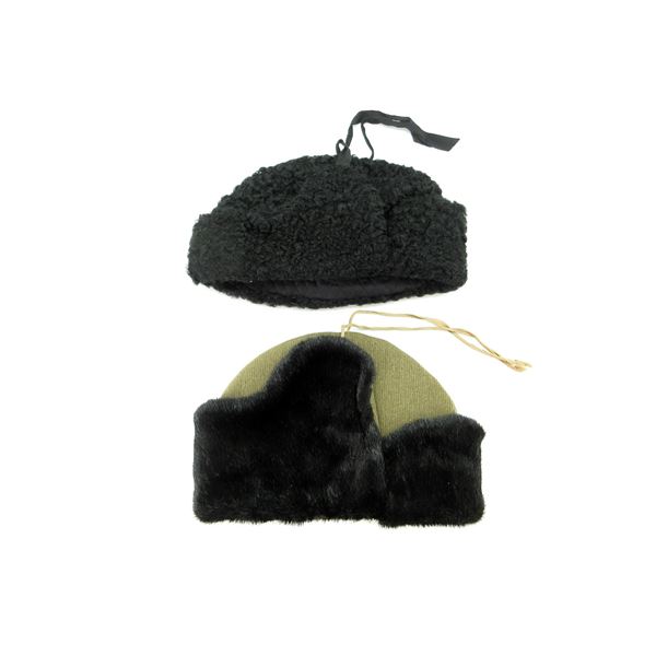 ASSORTED MILITARY WOOL HAT LOT