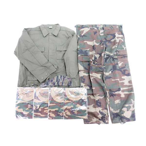 ASSORTED MILITARY STYLE CLOTHING LOT