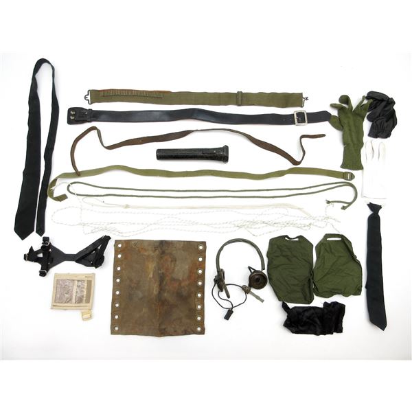 ASSORTED MILITARY ACCESSORIES LOT