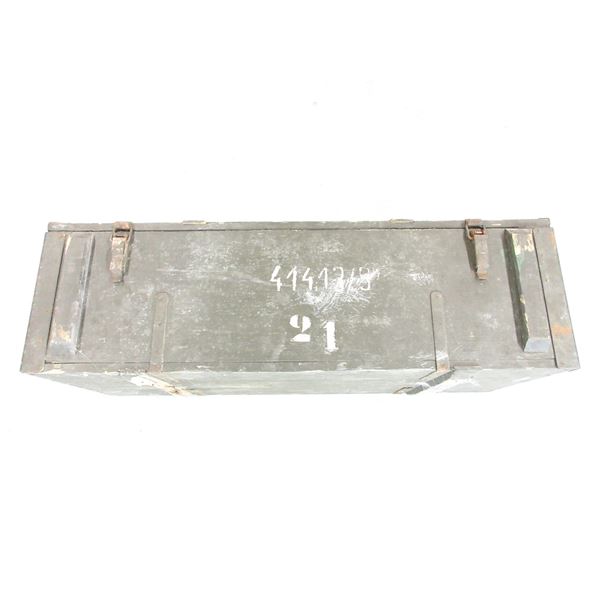 COMBLOC WOODEN SHIPPING CRATE