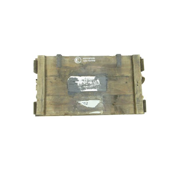 WOODEN AMMO CRATE