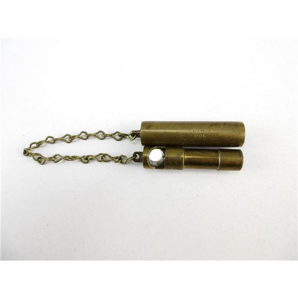 WWI CANADIAN BRASS BORE MIRROR