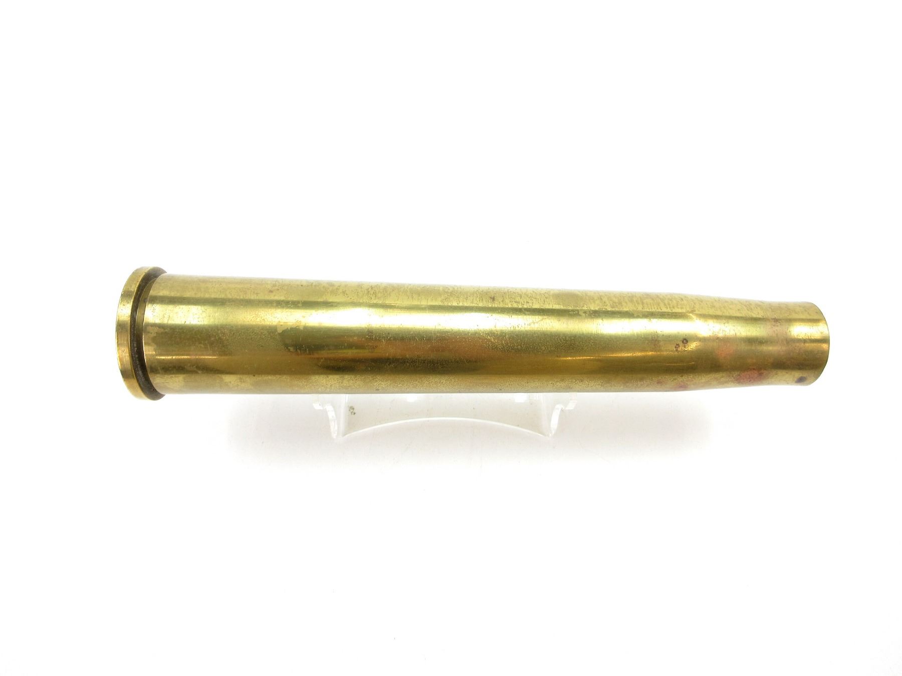 WWII BRITISH MILITARY 40MM BOFORS BRASS SHELL CASING