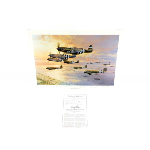 "D-DAY-THE AIRBORNE ASSAULT" PRINT