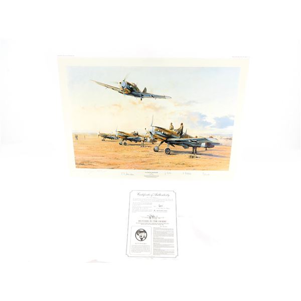 "HUNTERS IN THE DESERT" PRINT