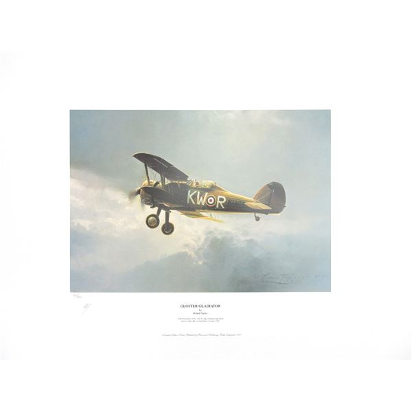 "GLOSTER GLADIATOR" PRINT